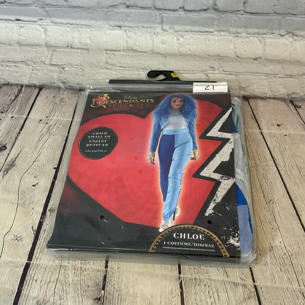 Disney Descendants Rise of Red Chloe Girl’s Halloween Costume